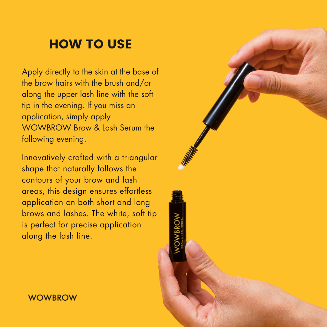 How to use the wowbrow serum